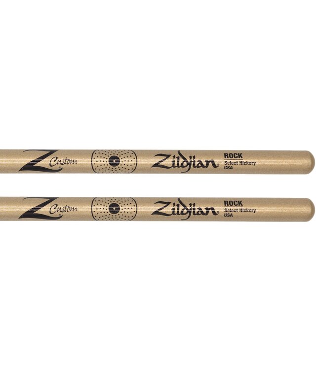 Zildjian Z Custom LE Drumsticks Rock Wood Tip Gold Chroma