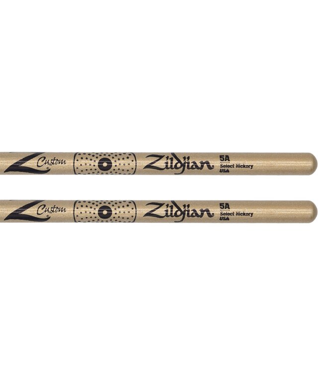 Zildjian Z Custom LE Drumsticks 5A Nylon Tip Gold Chroma
