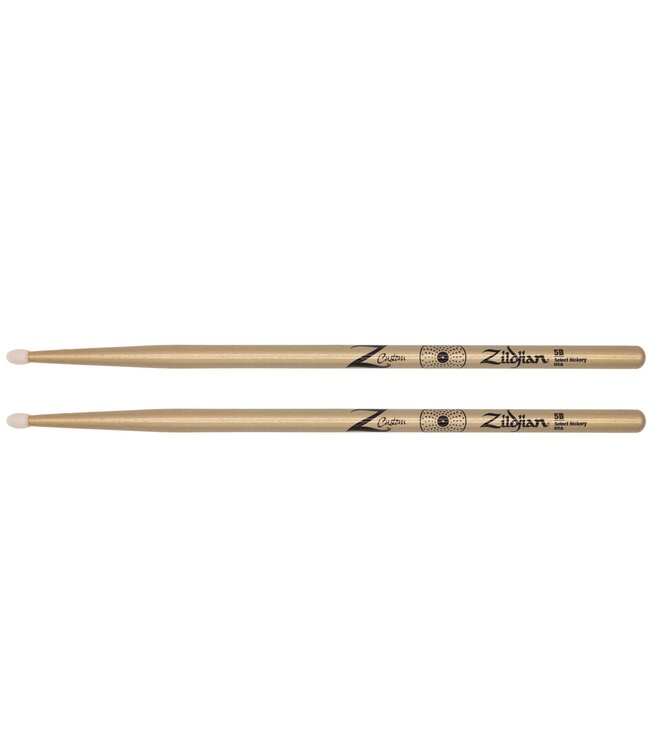 Zildjian Z Custom LE Drumsticks 5B Gold Nylon Tip Chroma