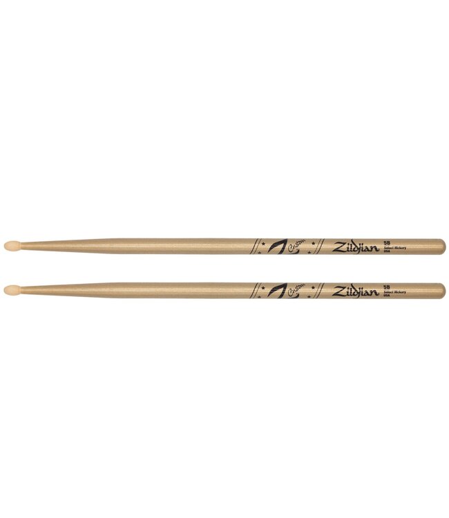 ZIldjian Z Custom LE Drumsticks 5B Wood Tip Gold Chroma