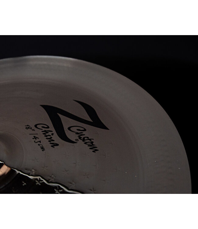Zildjian 18" Z Custom China Cymbal, Brilliant Finish