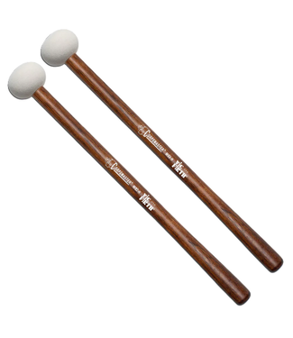Vic Firth Vic Firth MB2H Hard Felt Marching Bass Mallet- Medium Head