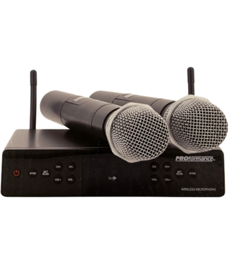 Proformance PROformance PDW-700HH Dual Handheld Digital Wireless System