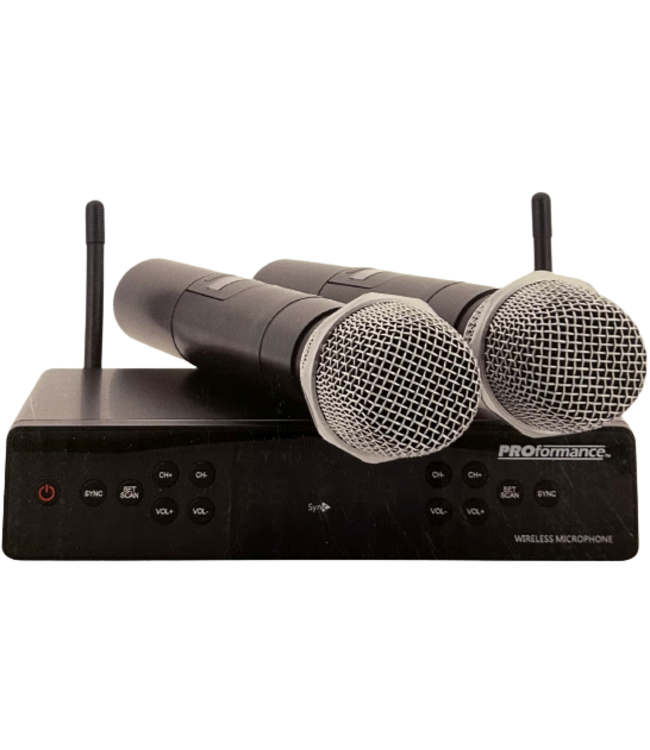 PROformance PDW-700HH Dual Handheld Digital Wireless System