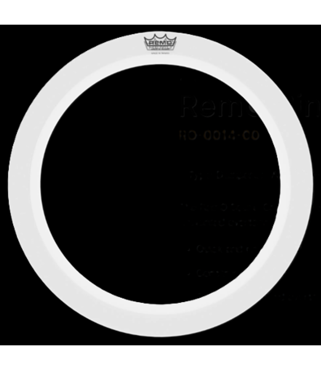 Remo RemO Rings, 14" Dia, 2 Pcs (1" + 1.5" Wide)