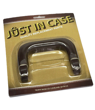 Grover Grover Leather Side Buckle Case Handle, Brown