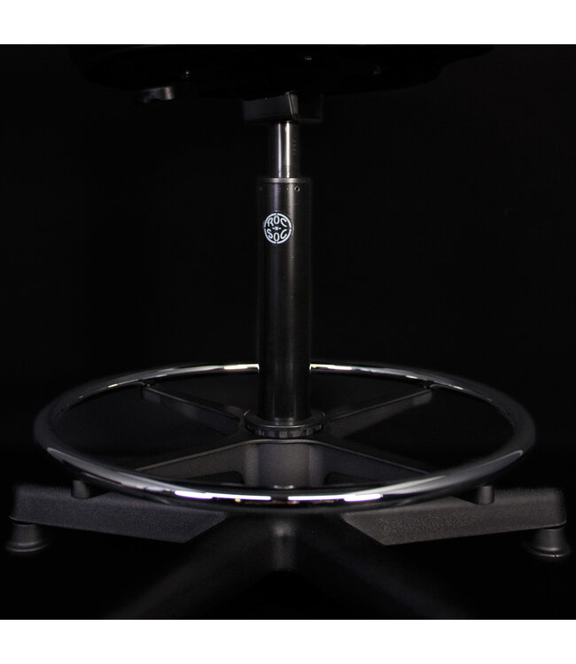 Roc-N-Soc LG Extended Throne with Footring, Black