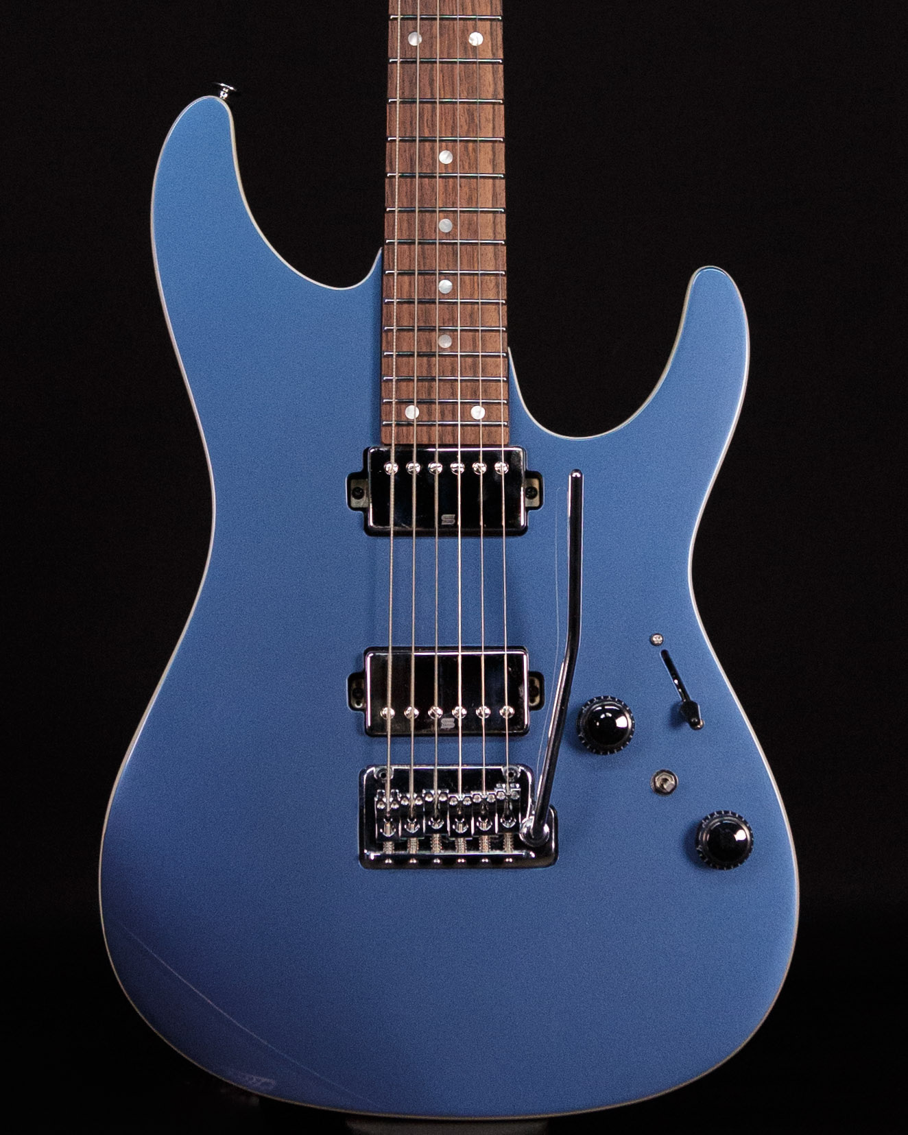 ギター blue Ibanez AZ42P Premium with Gig Bag, Prussian Blue Metallic - Sims Music