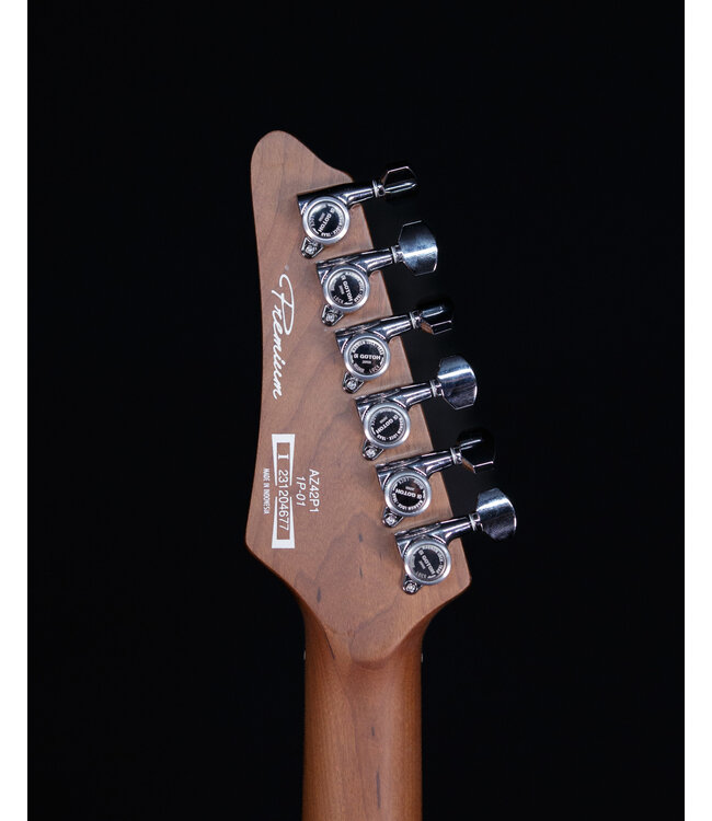 Ibanez AZ42P Premium with Gig Bag, Prussian Blue Metallic