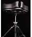 Ahead Spinal-G Drum Saddle, 3 Leg, Red Top / Black Sides