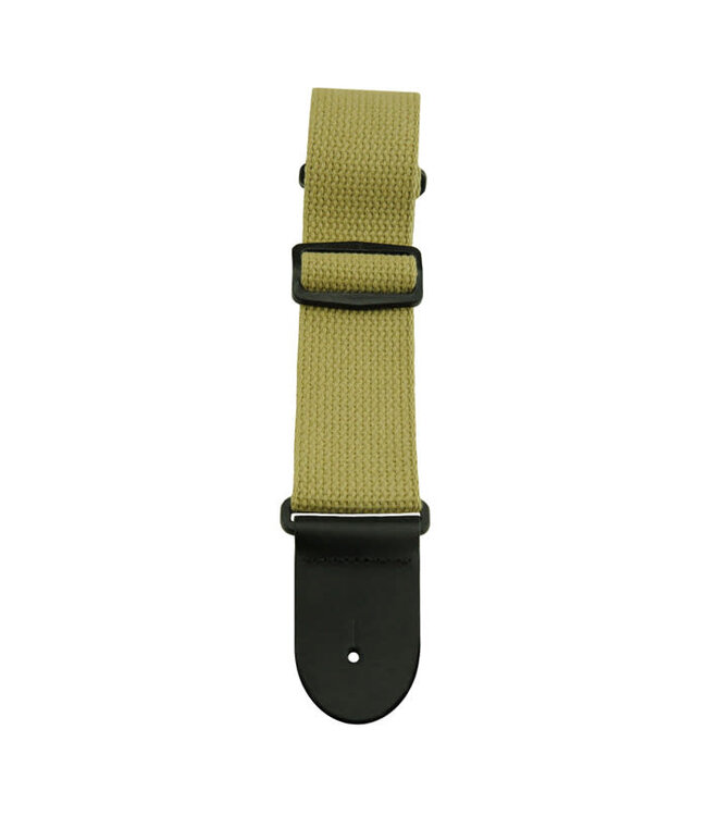 Henry Heller Henry Heller 2" Cotton Guitar Strap, Tan
