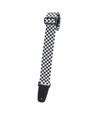 Henry Heller Henry Heller 2" Artist Sublimation Guitar Strap, Checkerboard