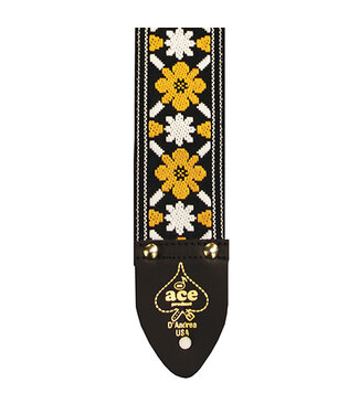 Ace Straps Ace Vintage Reissue 2" Jaquard Guitar Strap, Rooftop