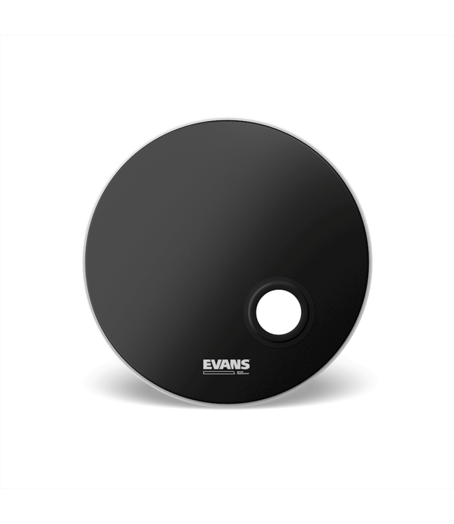 Evans 24" EMAD Black Resonant Bass Drum Head