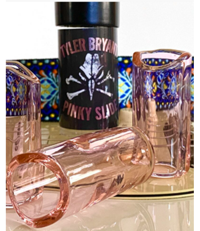 The Rock Slide Tyler Bryant Signature Medium Pinky Glass