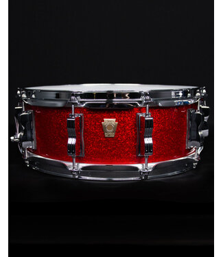 Ludwig Ludwig 5" x 14" Classic Maple Snare Drum, Red Sparkle