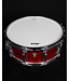 Ludwig 5" x 14" Classic Maple Snare Drum, Red Sparkle