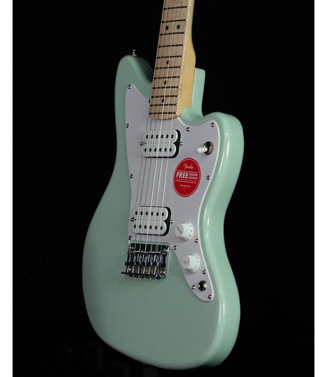 Squier Mini Jazzmaster HH, Maple FB, Surf Green