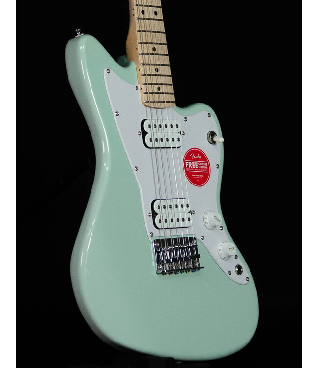 Squier Mini Jazzmaster HH, Maple FB, Surf Green