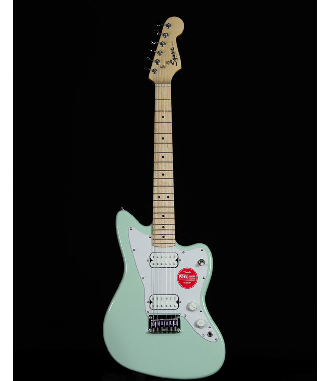 Squier Mini Jazzmaster HH, Maple FB, Surf Green