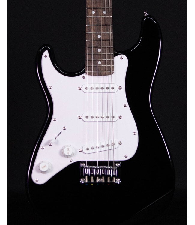 Squier Squier Mini Stratocaster Left-Handed, Laurel FB, Black