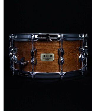 Tama Tama 14"x 6.5" SLP Hickory Snare Drum, Gloss Natural Elm