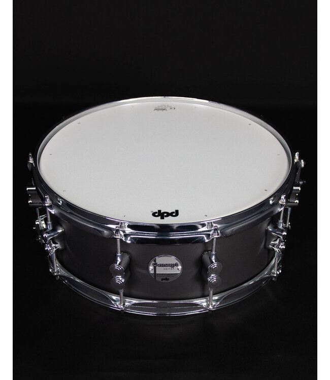 PDP 14" x 5.5" Concept Maple Snare Drum, Satin Black