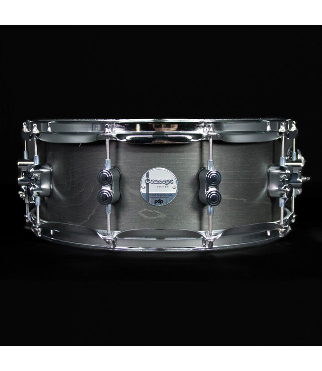 PDP 14" x 5.5" Maple Snare Drum, Black Wax Finish