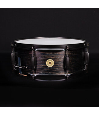 Tama Tama 14" x 5.5" Woodworks Poplar Snare Drum, Black Oak Wrap