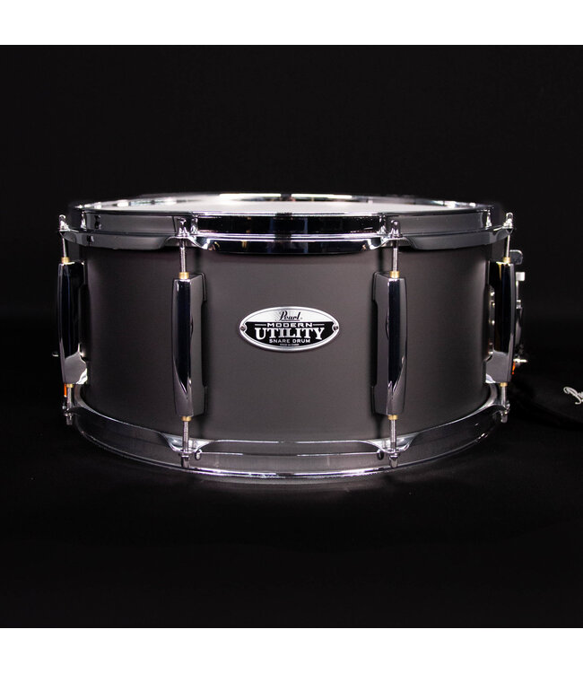 Pearl 14" x 6.5" Modern Utility Maple Snare, Satin Black