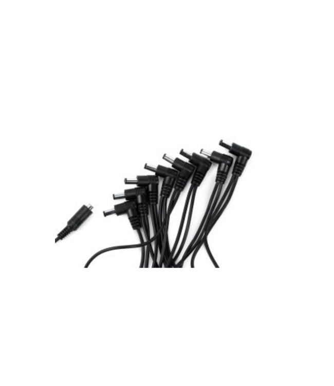 Gator Frameworks 9V DC Power Adapter and 8-Output Daisy Chain Cable Combo Pack