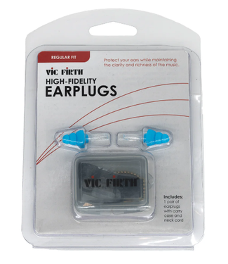 Vic Firth Vic Firth Blue HiFi Earplugs V2, Regular