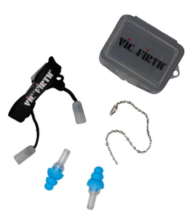 Vic Firth Blue HiFi Earplugs V2, Regular