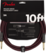 Fender Limited Edition Deluxe Series Tweed Cable, Oxblood - 10 Foot
