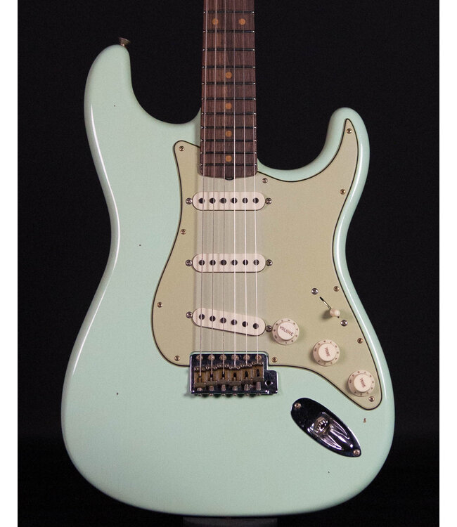 Fender Custom Shop LTD '60 Stratocaster, Journeyman Relic, Faded Aged Surf Green