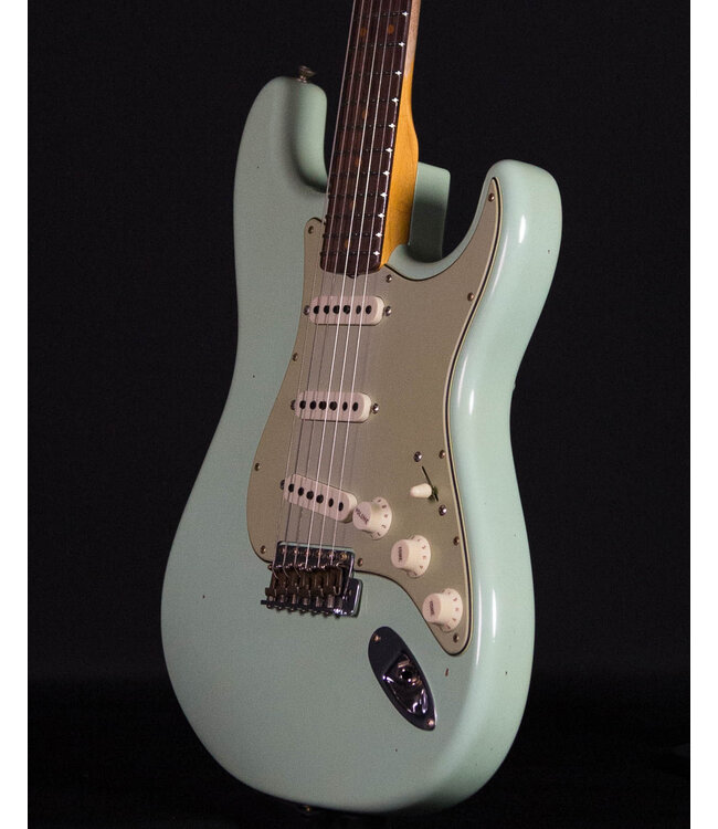 Fender Custom Shop LTD '60 Stratocaster, Journeyman Relic, Faded Aged Surf Green