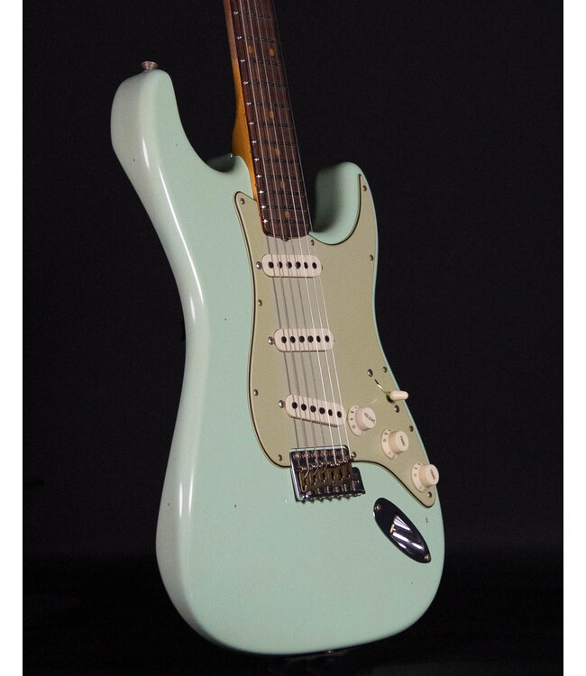 Fender Custom Shop LTD '60 Stratocaster, Journeyman Relic, Faded Aged Surf Green