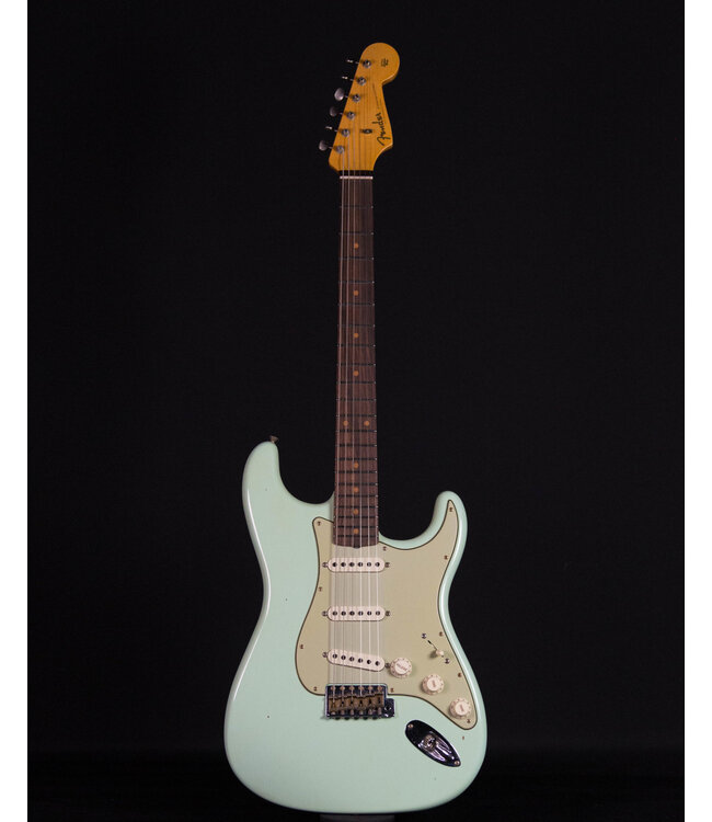 Fender Custom Shop LTD '60 Stratocaster, Journeyman Relic, Faded Aged Surf Green