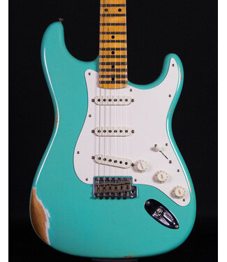 Fender Fender Custom Shop Limited Edition Fat 50's Strat, Relic, Super Faded Seafoam Green