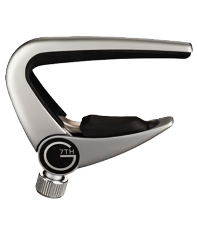 G7th Newport 6 String Capo, Silver