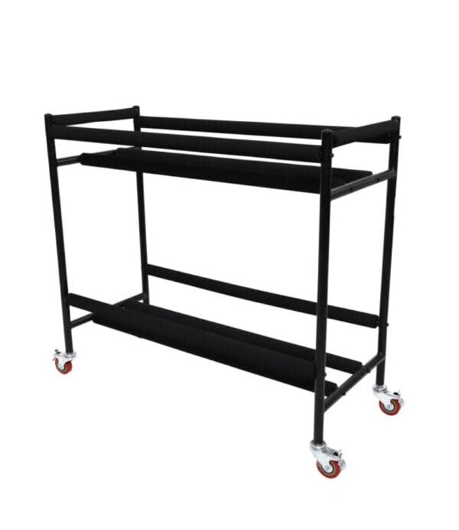 Gator Frameworks Two-Tier Snare Rack with Locking Casters