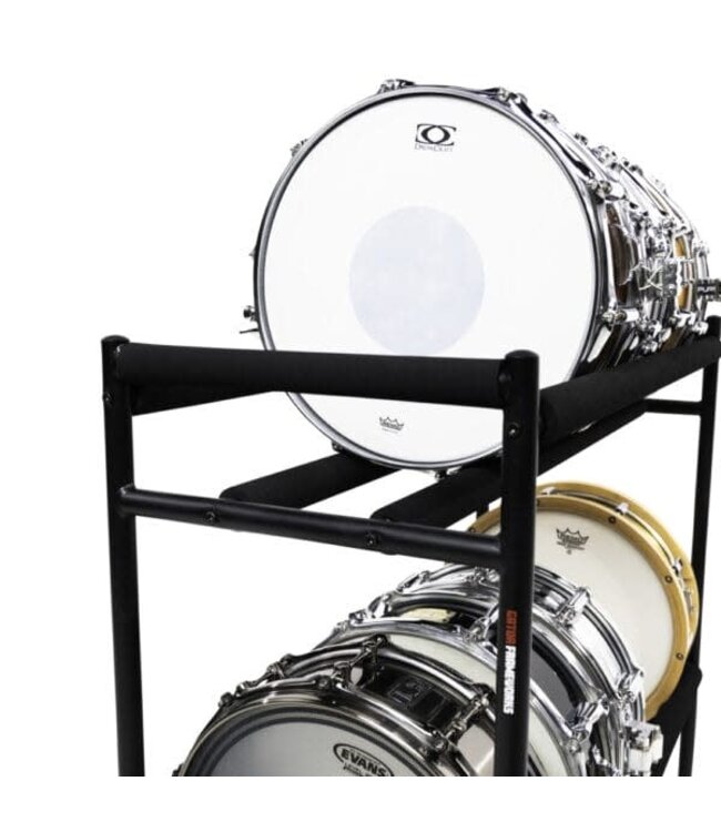 Gator Frameworks Two-Tier Snare Rack with Locking Casters