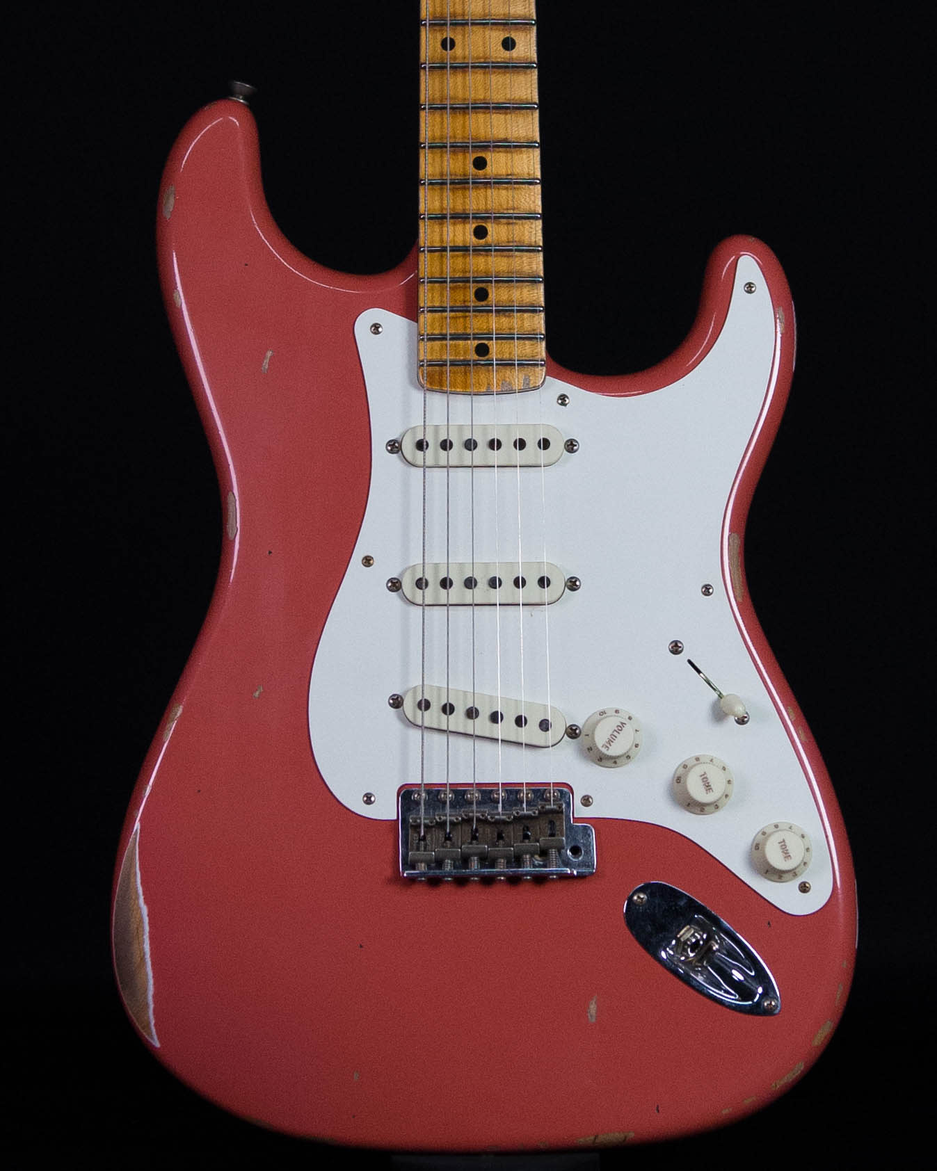 Fender CS LTD '57 Stratocaster, Relic, Aged Tahitian Coral