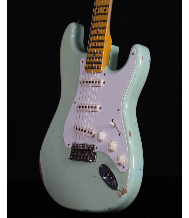 Fender Custom Shop '58 Stratocaster Relic, Super Faded Aged Surf Green