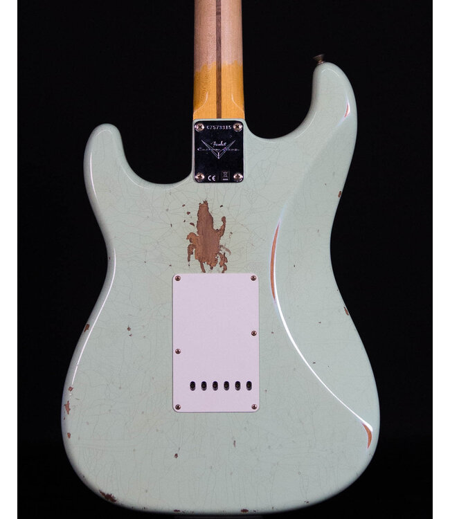 Fender Custom Shop '58 Stratocaster Relic, Super Faded Aged Surf Green