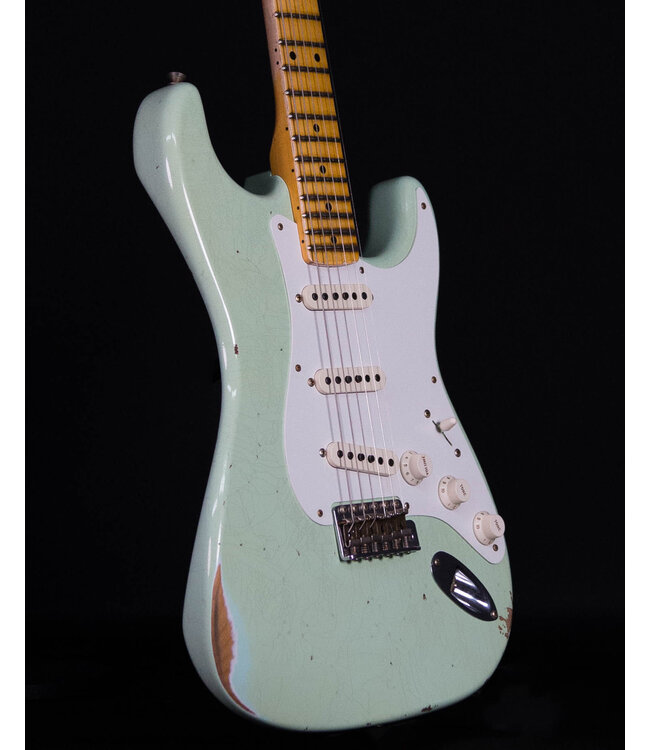 Fender Custom Shop '58 Stratocaster Relic, Super Faded Aged Surf Green