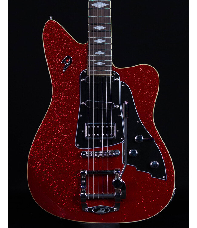 Duesenberg Duesenberg Paloma Electric Guitar, Red Sparkle
