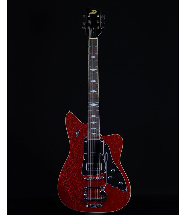 Duesenberg Paloma Electric Guitar, Red Sparkle