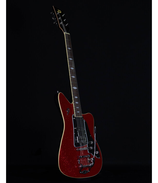 Duesenberg Paloma Electric Guitar, Red Sparkle