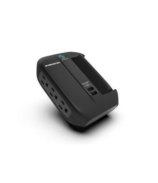 Monster Monster Wall 6 Tap Swivel 2 USB